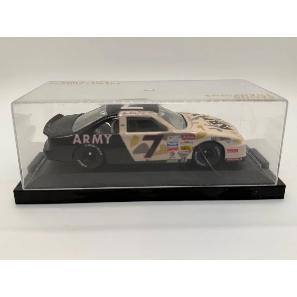 Alan Kulwicki #7 US Army Ford Thunderbird 1/64 Racing Champions Premier Case